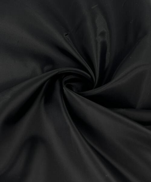 Polyester Woven Lining - Black | SKU 1058C #U170 - lining fabrics fabric by LongLing