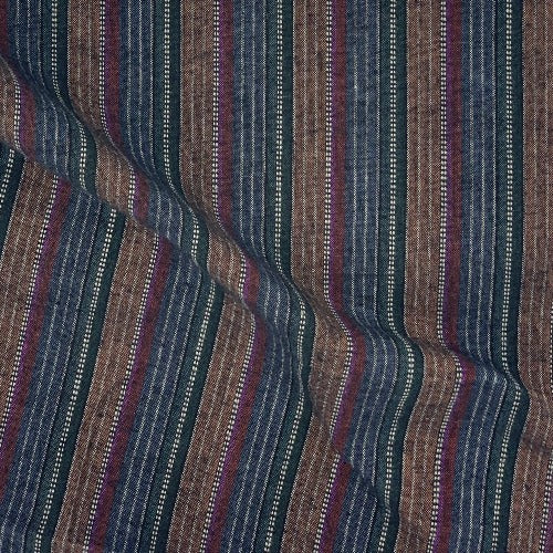 Green Grenada | Stripe Shirting - SKU 1790 #U127 - shirting fabrics fabric by LongLing