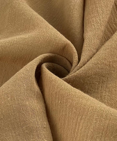 100% Cotton 50” Bubble Gauze - Khaki | SKU 2815B #U98 - gauze fabrics fabric by LongLing