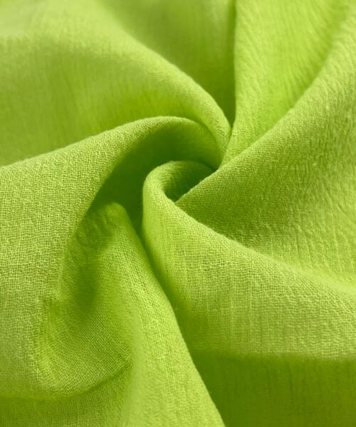 100% Cotton 50” Bubble Gauze - Light Green | SKU 2815C #U98 - gauze fabrics fabric by LongLing
