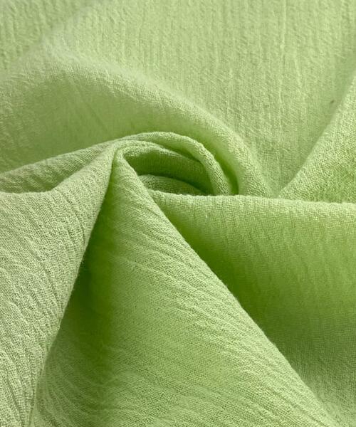 100% Cotton 50” Bubble Gauze - Mint | SKU 2815B #U98 - gauze fabrics fabric by LongLing