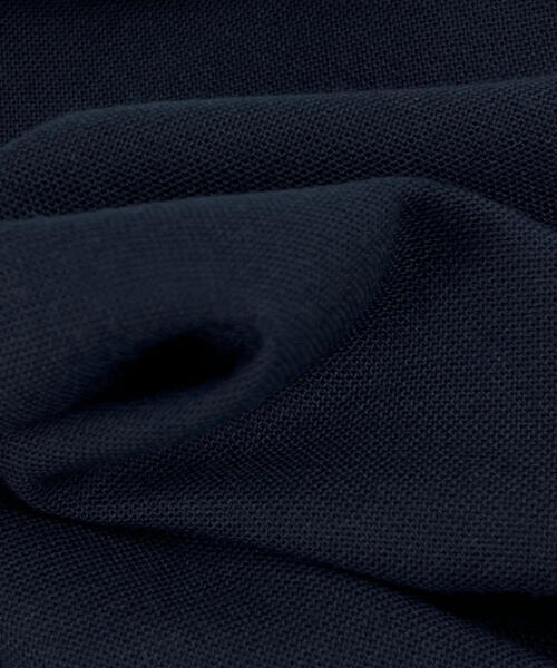 Polyester/Wool Suiting - Navy | SKU 4375 #U125 - suiting fabrics fabric by LongLing