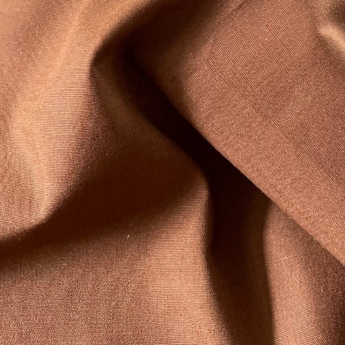Brown Poplin - SKU 4533 #S71 - poplin fabrics fabric by LongLing