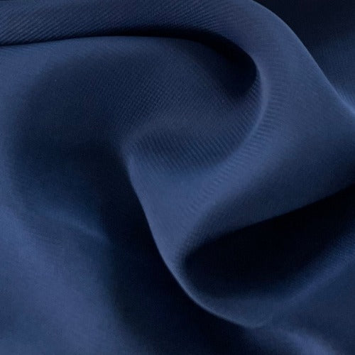 Polyester Chiffon - Navy | SKU 4626A #U105/106 - satin fabrics fabric by LongLing