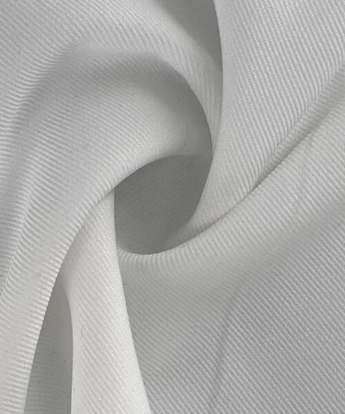 White | Gaberdine Suiting - SKU 4934B - suiting fabrics fabric by LongLing