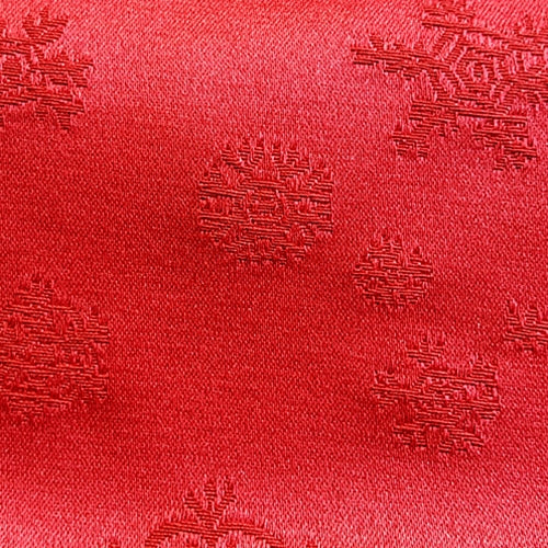 Red Satin Jacquard - SKU 5386 #S114 - satin fabrics fabric by LongLing
