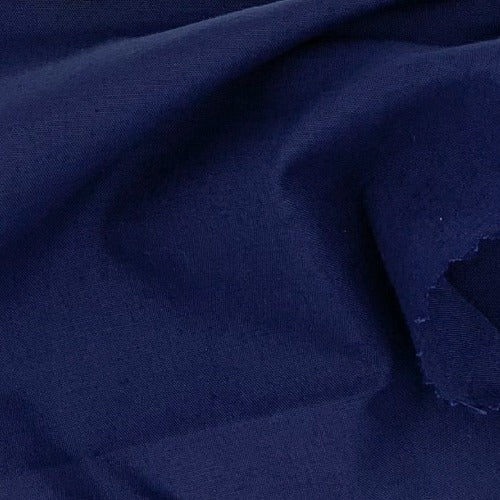 Navy Broadcloth Shirting - SKU 5801C #U80 - shirting fabrics fabric by LongLing