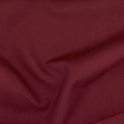 Polyester/Cotton Broadcloth Shirting - Burgundy | SKU 5979 - shirting fabrics fabric by LongLing
