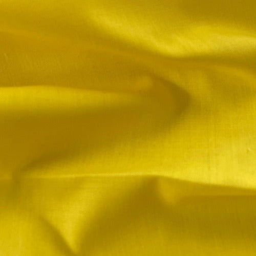 Cotton/Polyester Broadcloth Shirting - Yellow | SKU 5979 - shirting fabrics fabric by LongLing