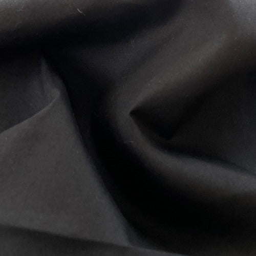 Cotton/Polyester Broadcloth Shirting - Black | SKU 5979 - shirting fabrics fabric by LongLing