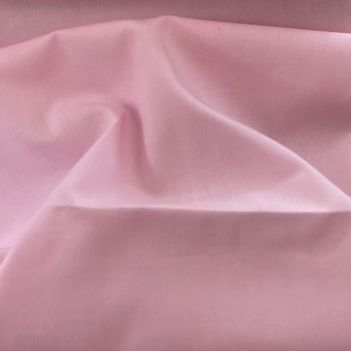Cotton/Polyester Broadcloth Shirting - Pink | SKU 5979 - shirting fabrics fabric by LongLing