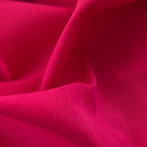 Cotton/Polyester Broadcloth Shirting - Hot Pink | SKU 5979 - shirting fabrics fabric by LongLing