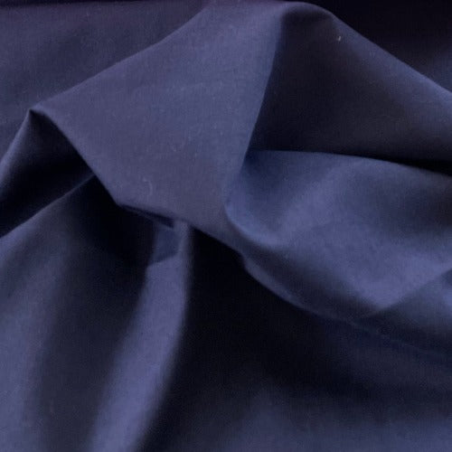 Cotton/Polyester Broadcloth Shirting - Navy | SKU 5979 - shirting fabrics fabric by LongLing