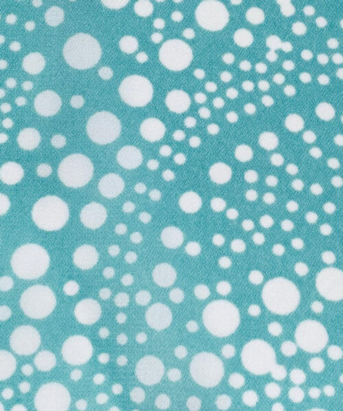 Aqua | Galaxy Print Chiffon - SKU 6173C #S71 - satin fabrics fabric by LongLing