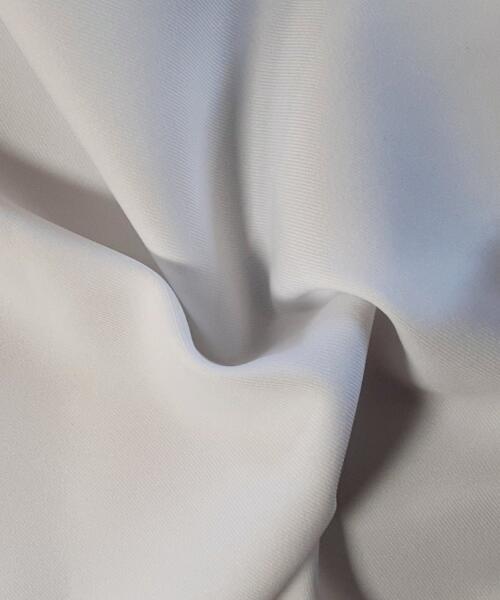 White | Gaberdine Suiting - SKU 6645 #S204 - suiting fabrics fabric by LongLing