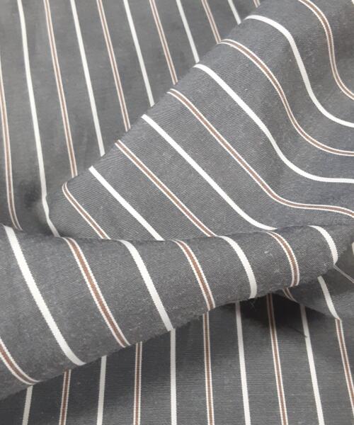 Light Navy | Tryon Stripe Shirting | SKU 6654 #U147 - shirting fabrics fabric by LongLing