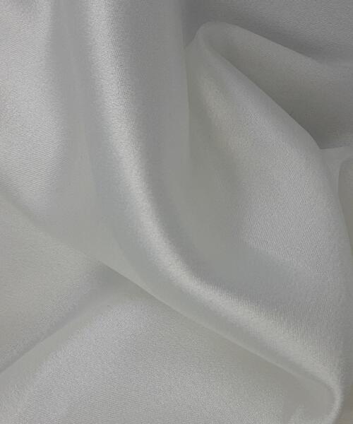 White Satin Top Weight (Sold by the Roll) - SKU 6658 #S22 - satin fabrics fabric by LongLing