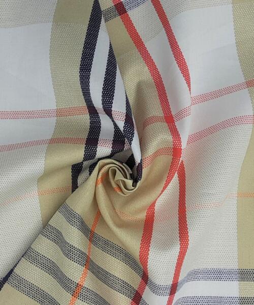 Sandberry | Fine Cotton Plaid Shirting - SKU 6862 #S816/817 - shirting fabrics fabric by LongLing