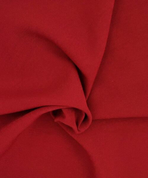 Deep Red Pearl Polyester/Rayon Suiting | SKU 6879A #S811 - suiting fabrics fabric by LongLing