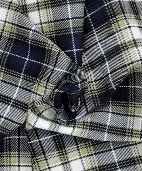 Navy & Khaki | Classic Plaid Suiting - SKU 6930 #S140 - suiting fabrics fabric by LongLing