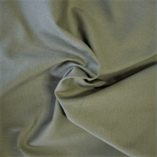 Sage Sanded Stretch Twill - 7.5 Ounce, Cotton/Spandex - SKU 6982 #U100/101 - twill fabrics fabric by LongLing