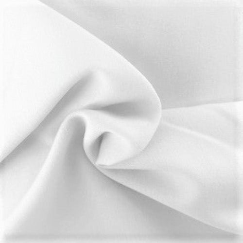White Vertigo Twill Suiting | SKU 6995 #U156 - suiting fabrics fabric by LongLing