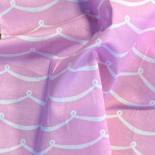 New Wave - 100% Cotton Print by Michael Miller - SKU 7038A - printed cotton fabrics fabric by LongLing
