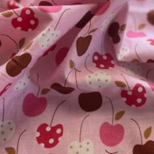 Cherry Pick 100% Cotton Print by Robert Kaufman - SKU 7038C #U21 - printed cotton fabrics fabric by LongLing