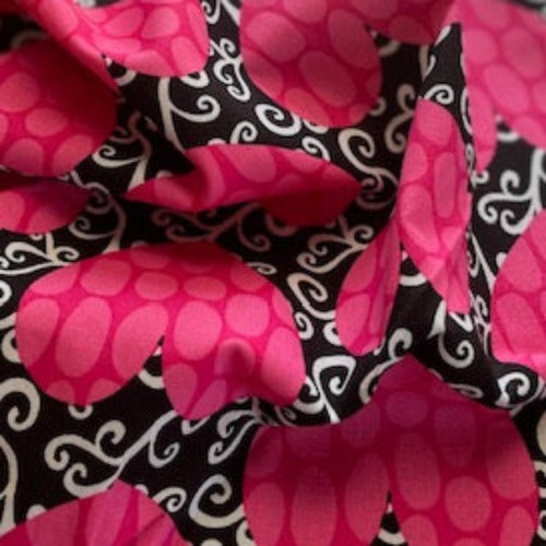 Heart Garden by Robert Kaufman - Printed 100% Cotton Shirting - SKU 7038C #U9 - printed cotton fabrics fabric by LongLing
