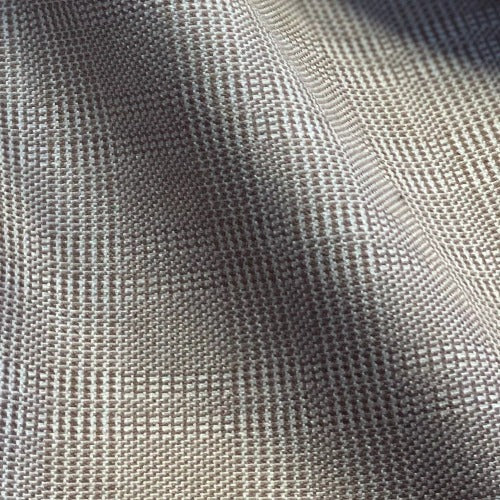 Khaki | Plaid Stretch Suiting - SKU 7103B #S166 - suiting fabrics fabric by LongLing