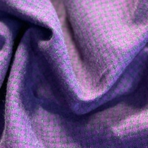 Purple | Super Soft Check Shirting - SKU 7104 #S184 - shirting fabrics fabric by LongLing