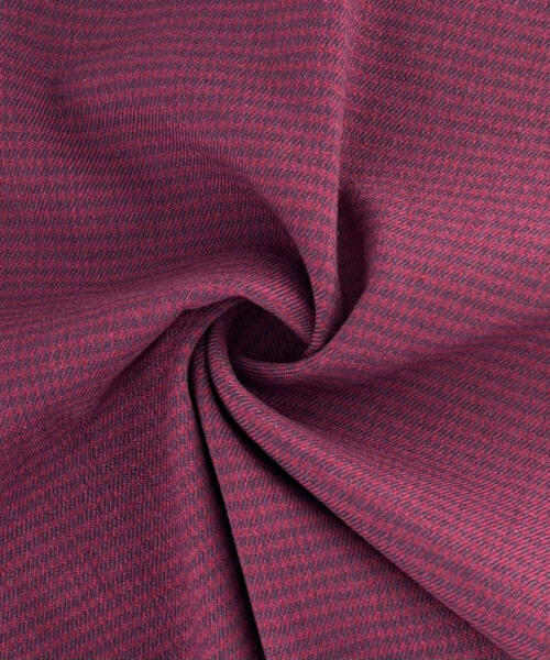 Red | Houndstooth Stretch Suiting Woven Fabric - SKU #7122 #S186 - suiting fabrics fabric by LongLing