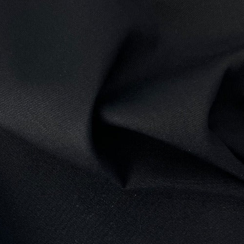 Black | Water Resistant Twill 8 Ounce - SKU 7207 #U73 - twill fabrics fabric by LongLing