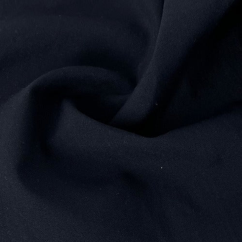 Dark Navy Cabana Suiting - 3.25 Ounce 100% Polyester Plainweave Suiting - SKU 7255 #U131 - suiting fabrics fabric by LongLing