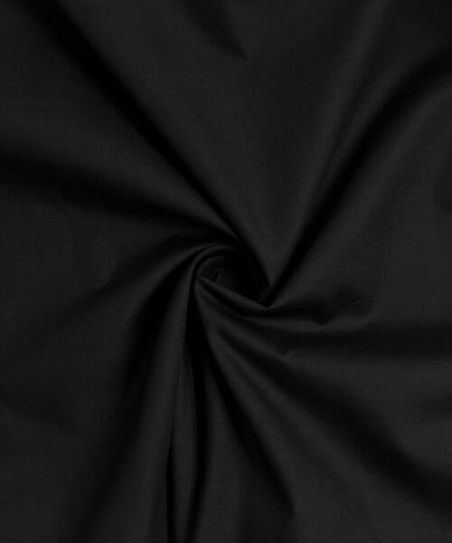 Black Broadcloth - Poly/Cotton, 60" Wide - SKU 7390 #S155 - shirting fabrics fabric by LongLing