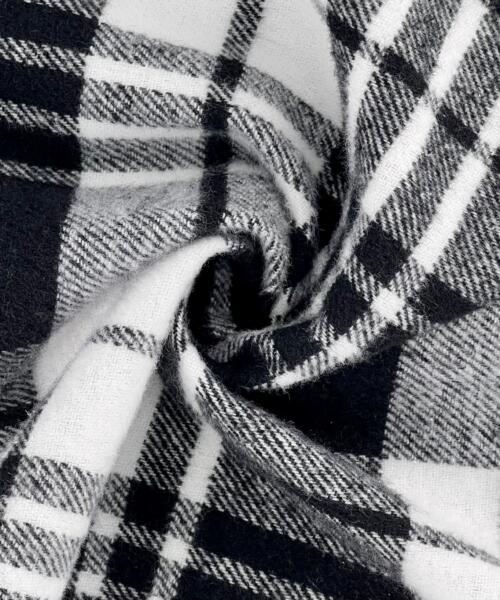 Monochrome | Brawney Plaid Flannel - flannel fabrics fabric by LongLing