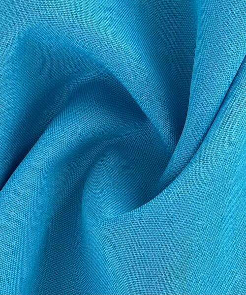 Aqua | 100% Polyester Poplin 60" Wide - SKU 7411A #S110/111 - poplin fabrics fabric by LongLing