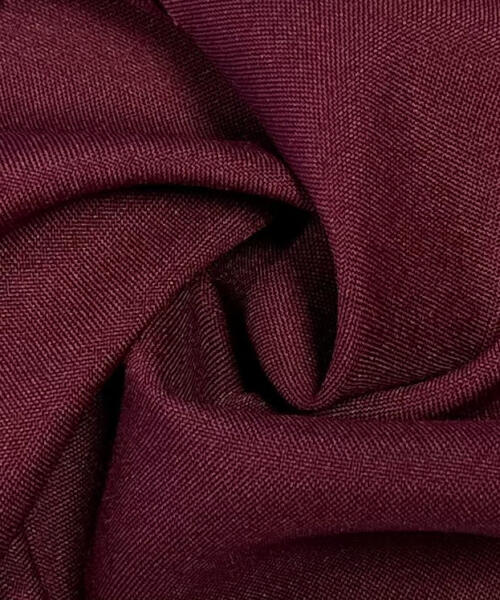 Burgundy | 100% Polyester Poplin 60" Wide - SKU 7411B #S110/111 - poplin fabrics fabric by LongLing