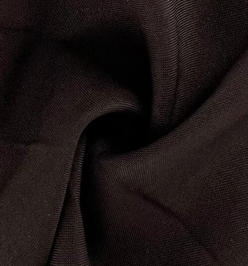 Dark Brown | 100% Polyester Poplin 60" Wide - SKU 7412A #S113 - poplin fabrics fabric by LongLing