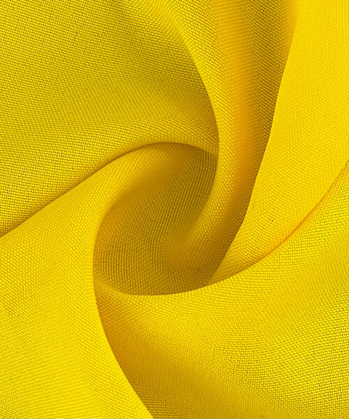 Yellow | 100% Polyester Poplin 60" Wide - SKU 7412A #S113 - poplin fabrics fabric by LongLing