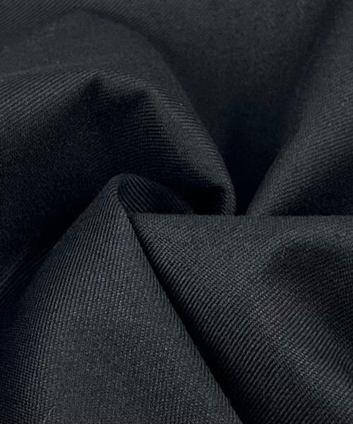 Black Gaberdine Suiting - SKU 7610 #U139 - suiting fabrics fabric by LongLing