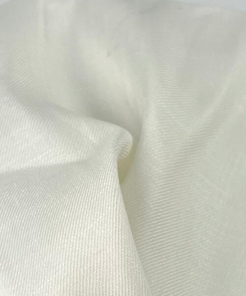 Off-White Stretch Linen Shirting - SKU 7611 #S192 - linen fabrics fabric by LongLing