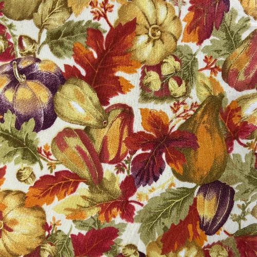 Gourd Patch | Harvest Print Shirting - SKU 7634C #U10 - printed cotton fabrics fabric by LongLing