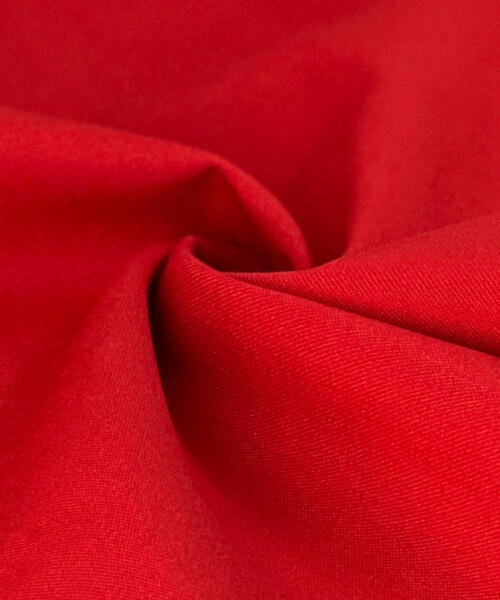 Red Polyester/Cotton Twill - 7.5 Ounce (Made in America) - SKU 7637 #U114 - twill fabrics fabric by LongLing
