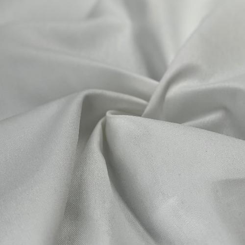 White | 5 Ounce Twill Shirting - SKU 7649 #U68 - twill fabrics fabric by LongLing