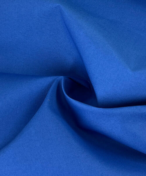 Polyester/Cotton Poplin - Royal | SKU 7640 #U17 - poplin fabrics fabric by LongLing