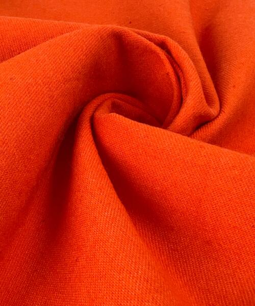 Cotton Blend Twill - Bright Orange | SKU 7845B #S109 - twill fabrics fabric by LongLing
