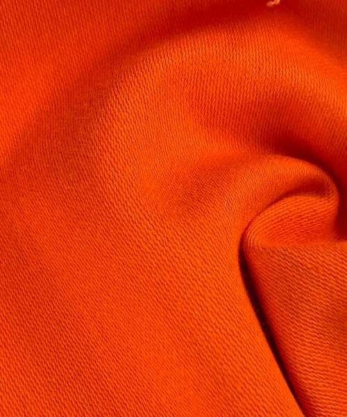 Cotton Blend Denim - Safety Orange | SKU 7846 #S/L - denim fabrics fabric by LongLing