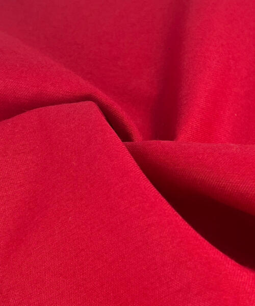 Broken Weave Twill 7.5 Ounce - Red | SKU 7888 #U61 - twill fabrics fabric by LongLing