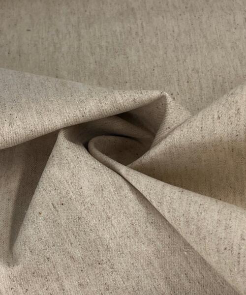 Stone Natural Linen Blend Ultra-Stretch Denim - 12 Ounce | SKU 7916 #S156 - denim fabrics fabric by LongLing